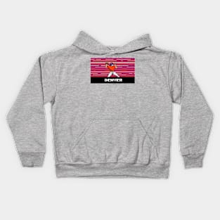 8-Bit Quarterback - Denver Kids Hoodie